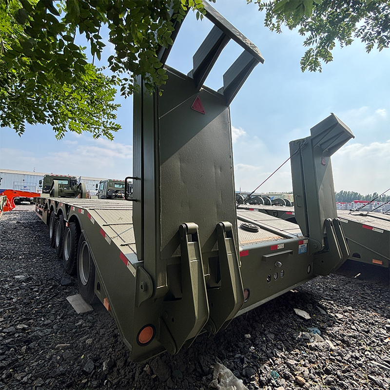 4 Axle Off-Road Lowboy Trailer - 图片 3