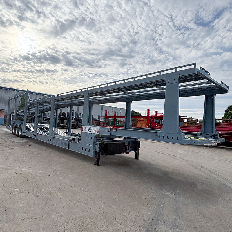 3 Axle Car carrier semi-trailer Capable of transporting 8-seater sedans and SUVs - 图片 4