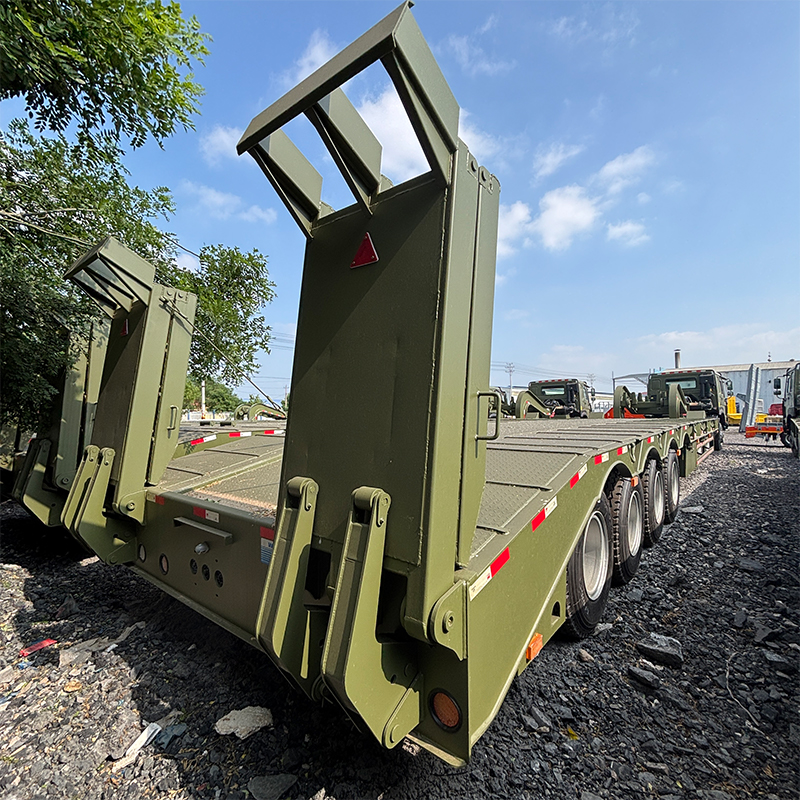 4 Axle Off-Road Lowboy Trailer - 图片 4