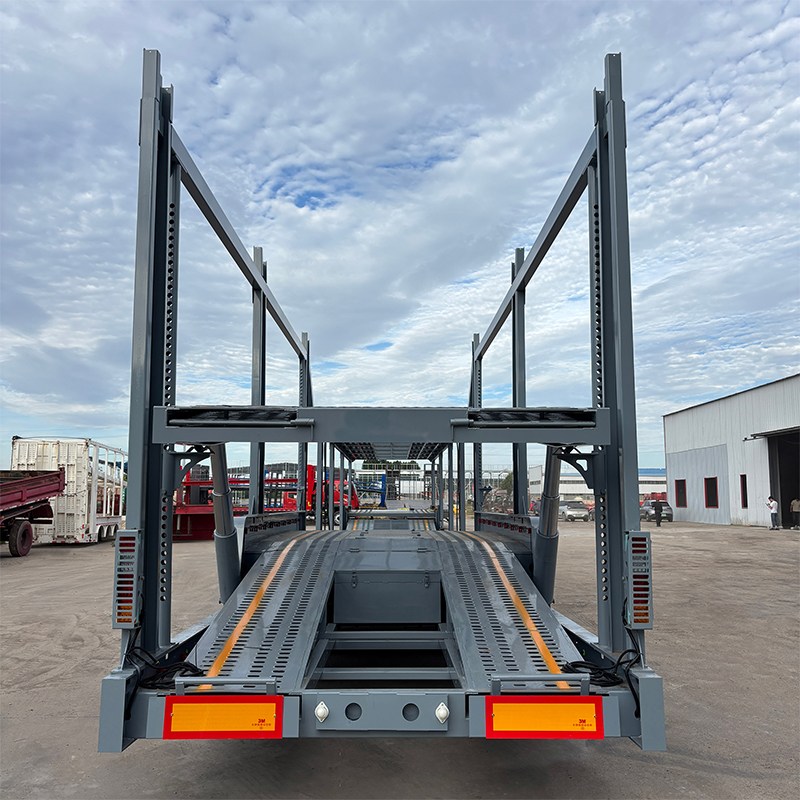 3 Axle Car carrier semi-trailer Capable of transporting 8-seater sedans and SUVs - 图片 5