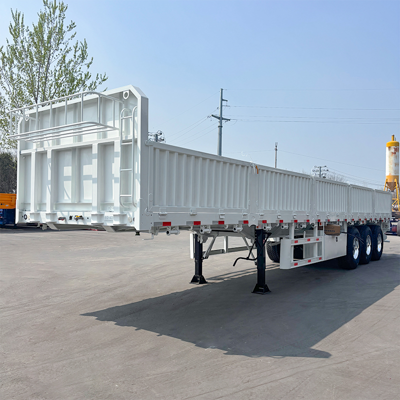 3 Axle Removable Side Wall Traile Bulk cargo transportation - 图片 6