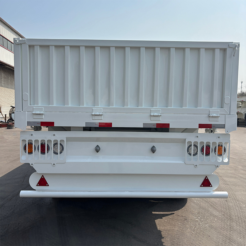 3 Axle Removable Side Wall Traile Bulk cargo transportation - 图片 7