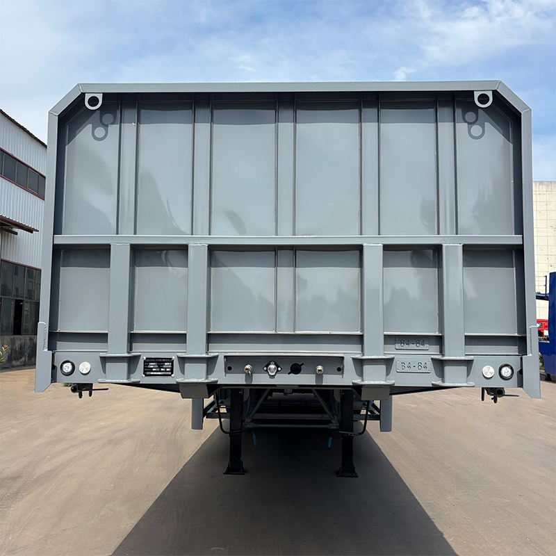 3 Axle Flatbed Semi Trailer - 图片 7