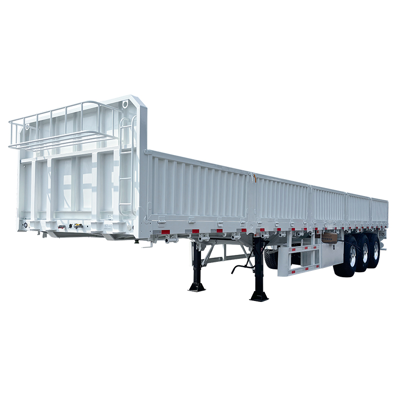 主图 (2) 3 Axle Removable Side Wall Traile Bulk cargo transportation