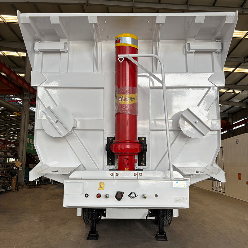 3-Axle U-shape Dump Semi-Trailer - 图片 4