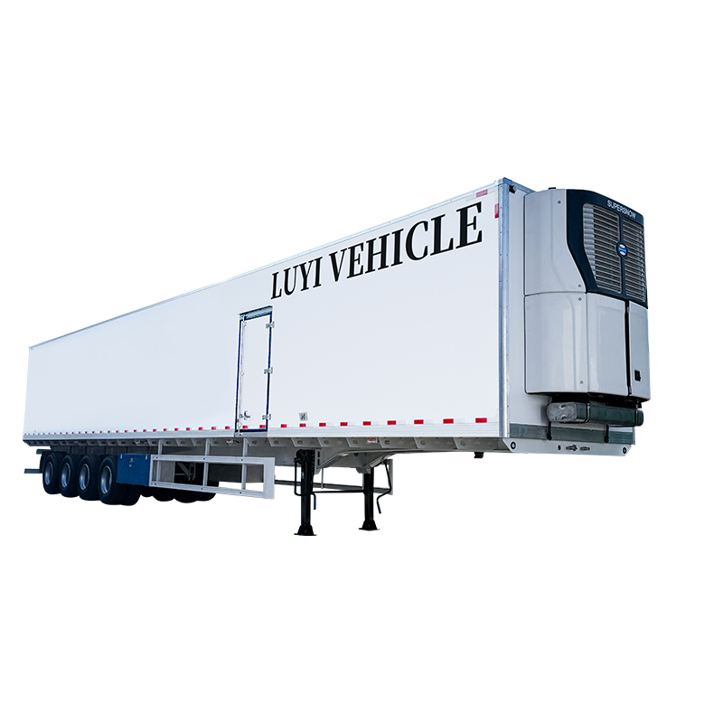 主图 (99) 4 Axle Refrigerated semi-trailer Can transport vegetables, meat and medicine