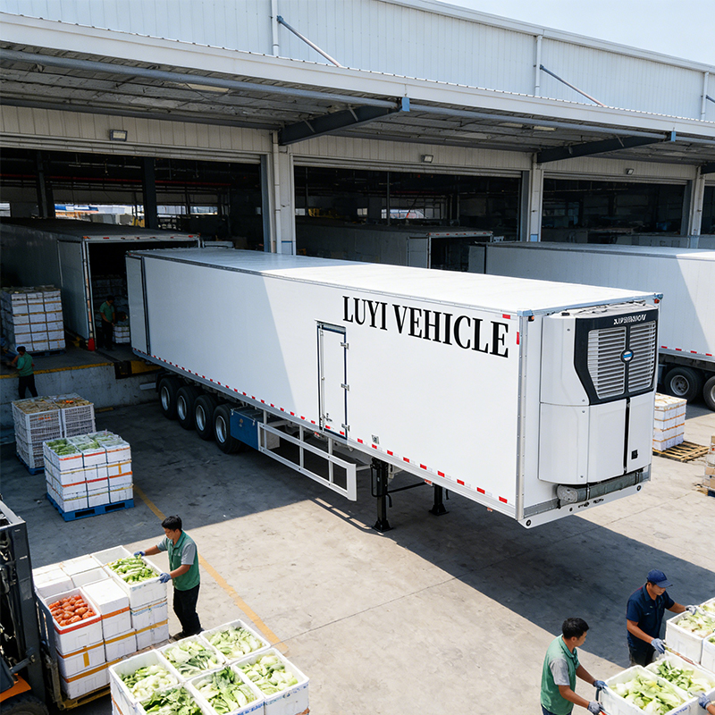 主图 (1) 4-Axle 100m2 RefrigeratedSemi-Trailer