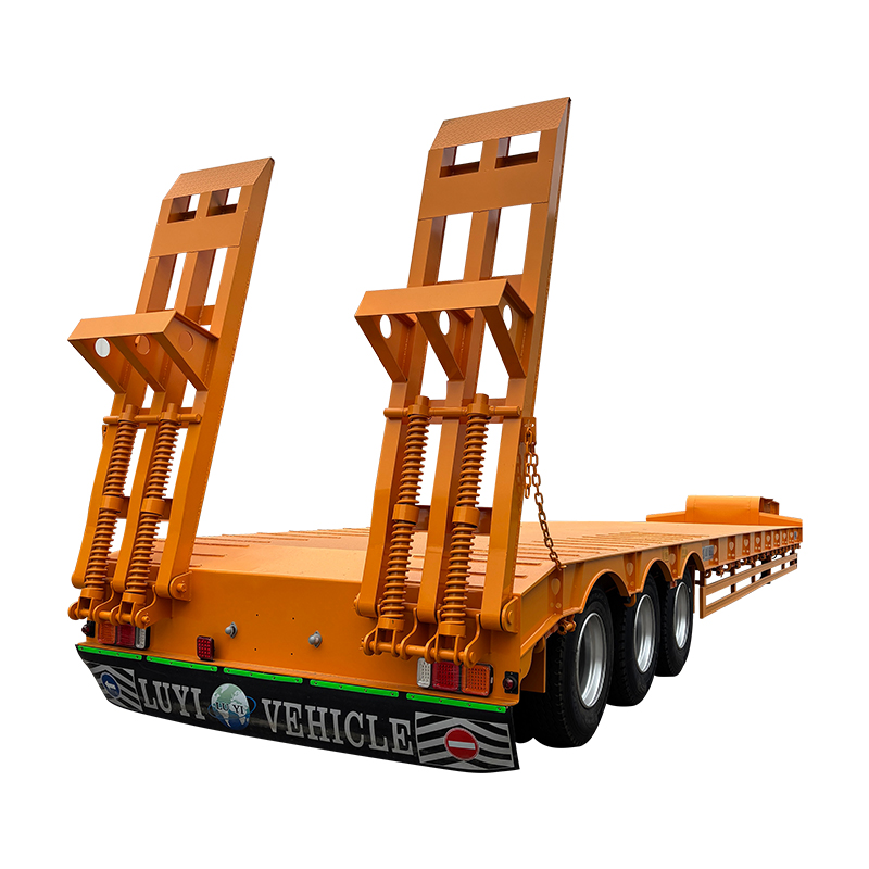 主图 (1) 3 axle Lowbed Semi-Trailer