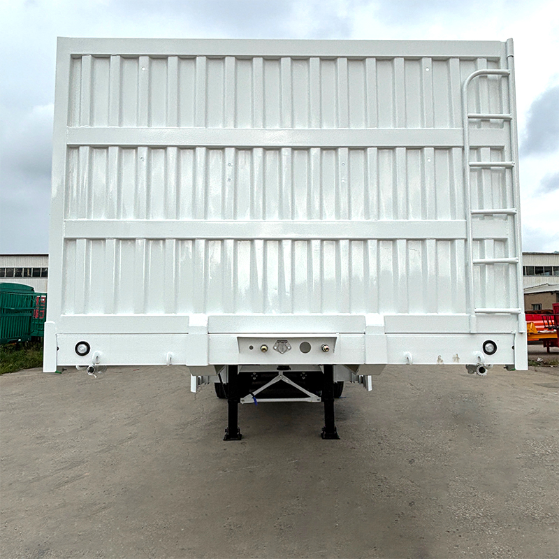 4-Axle Cargo Fence Semi Trailer Logistics Bulk Cargo Transportation - 图片 5