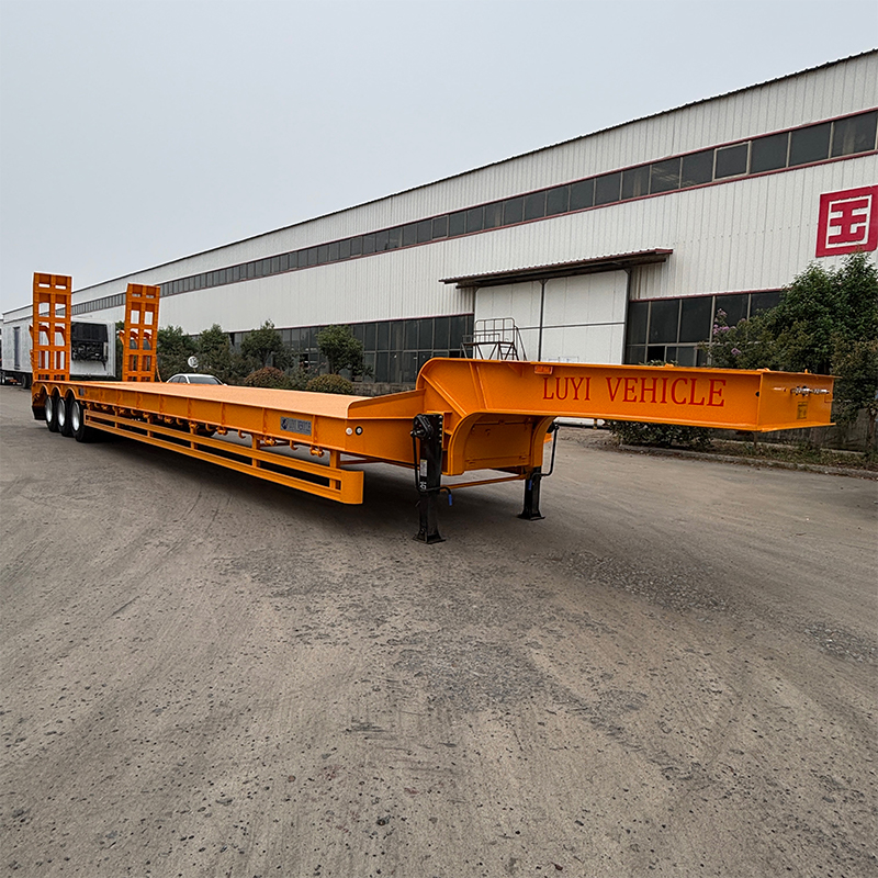 3 axle Lowbed Semi-Trailer - 图片 6