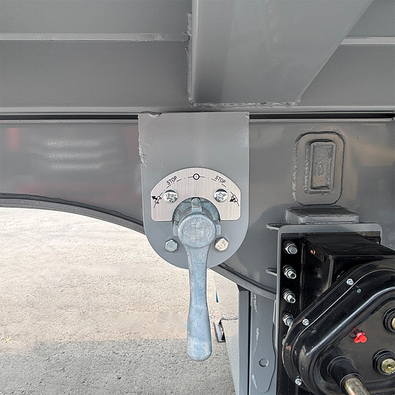 40T Rear Dump Semi Trailer Electric Tarpaulin Cover Steel Structure For Mining Construction Bulk Cargo Hauling - 图片 6