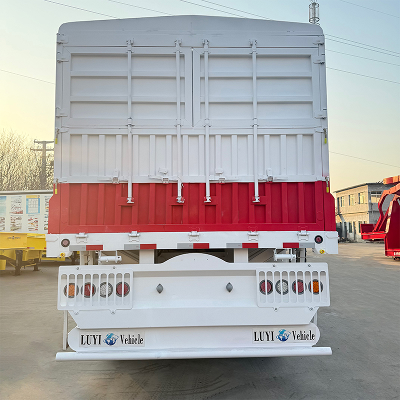 3 Axle Removable Fence Trailer For Sale - 图片 4
