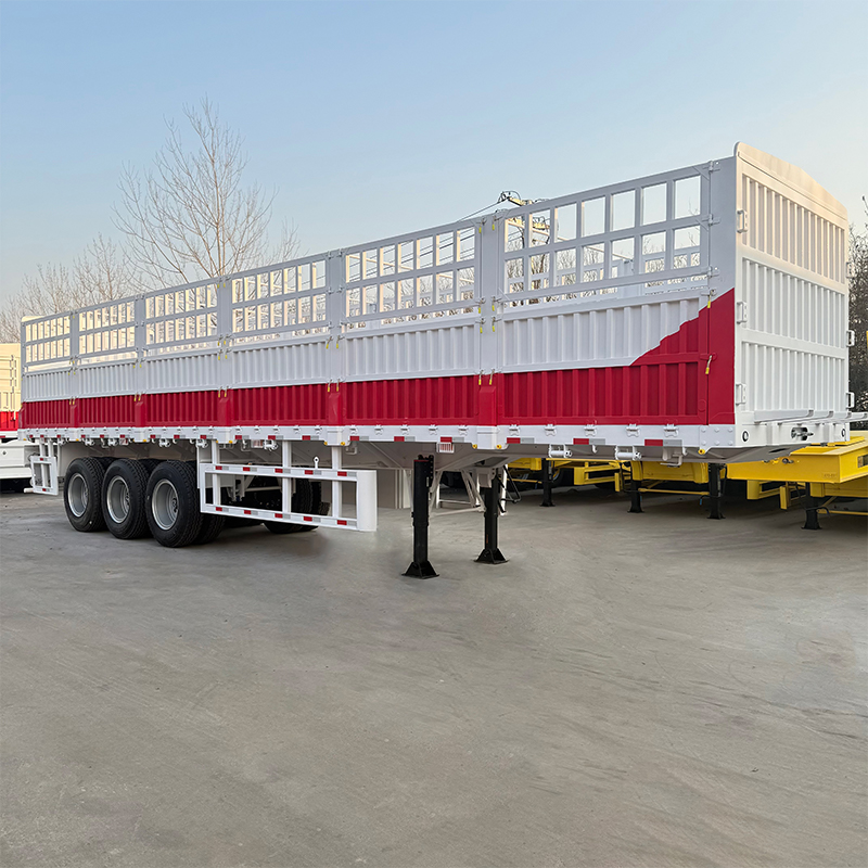3 Axle Removable Fence Trailer For Sale - 图片 5